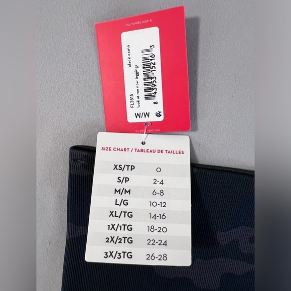 Spanx Look At Me Now Seamless Camo Leggings Women’s Size Medium NWT - Picture 11 of 13